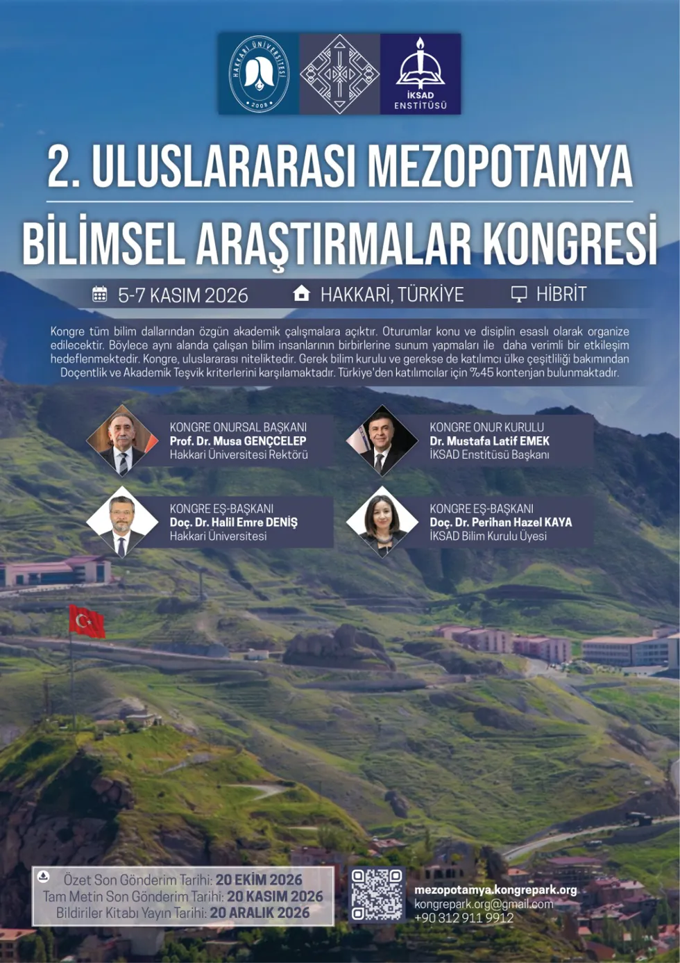 2. Uluslararası Mezopotamya Bilimsel Araştırmalar Kongresi