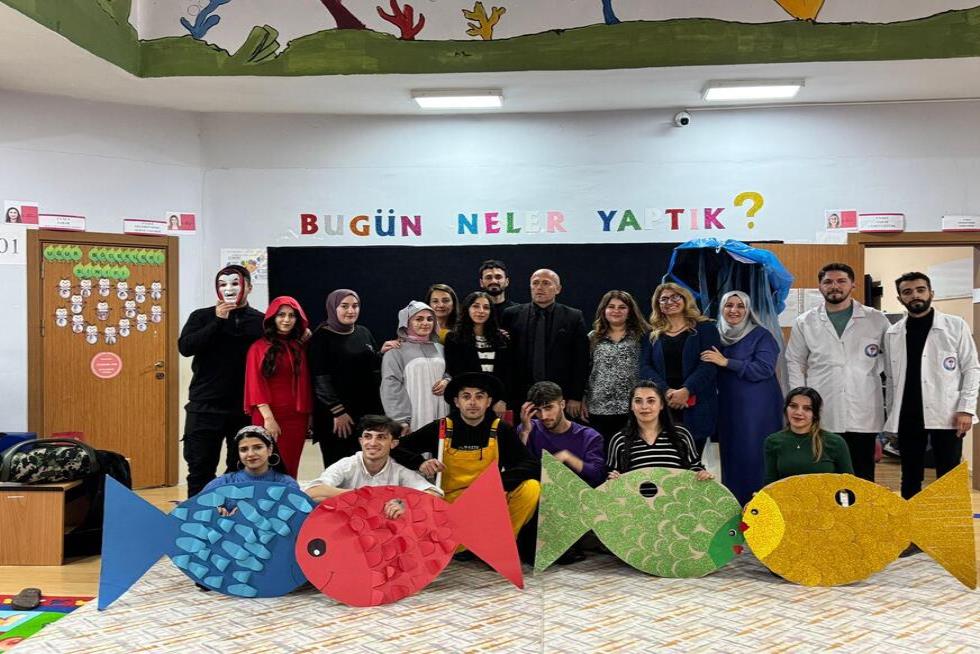 Hakkari'deki Anaokullarında Drama Etkinlikleri Yapıldı