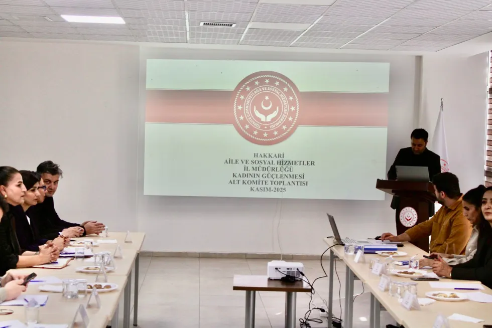 Hakkari ili Kadının Güçlenmesi Alt Komisyonu Toplantısı Gerçekleştirildi