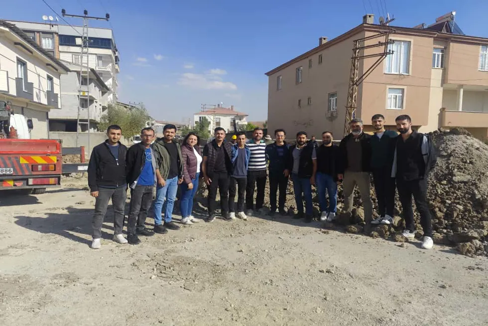 Öğrencilerimiz Akmercan Doğalgaz Çalışmalarına Katıldı